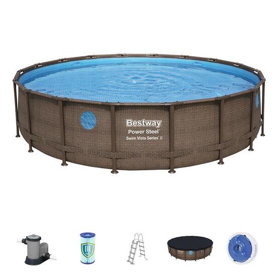 Piscine tubulaire Power Steel 549x122 cm