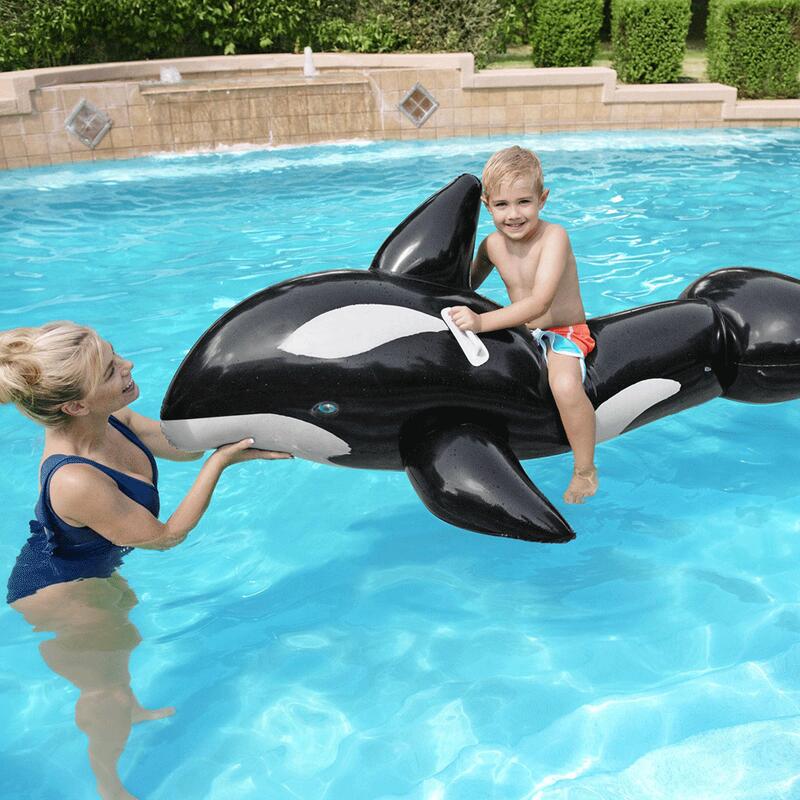 Figura Hinchable Ballena Gigante con Asas 203x102 cm