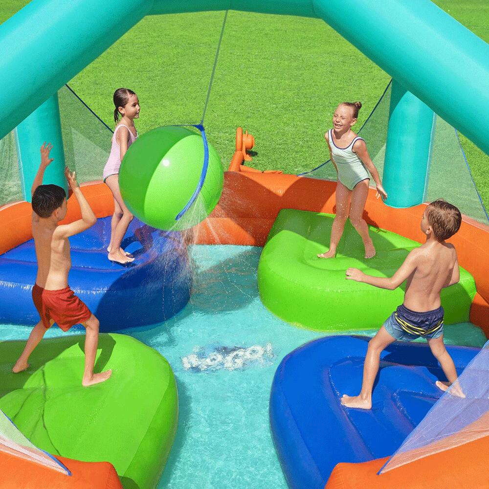 Piscina Hinchable Bestway Dodge & Drench Water Park 450x450x268 cm 4/5