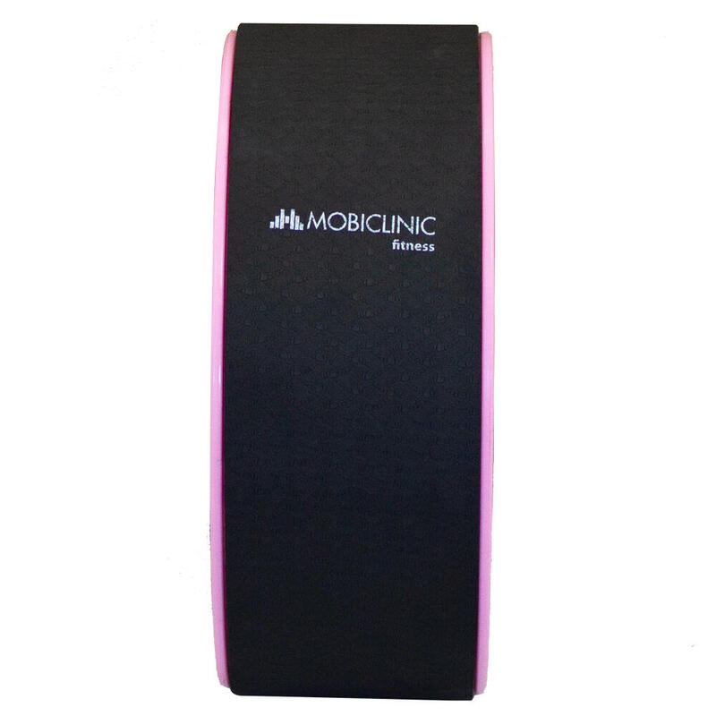 Roda Multifuncional de pilates/yoga TPE+PP Alongamentos Rosa RY-01 Mobiclinic