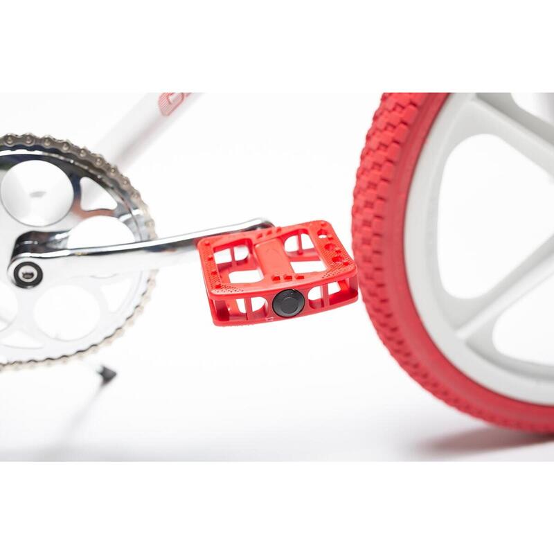 Vélo BMX rétro Capri Cobra blanc - rouge