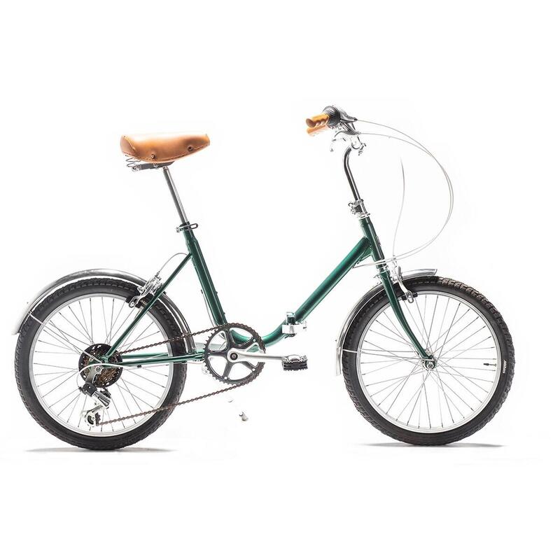 Bicicleta plegable Capri VITA British Green 7V