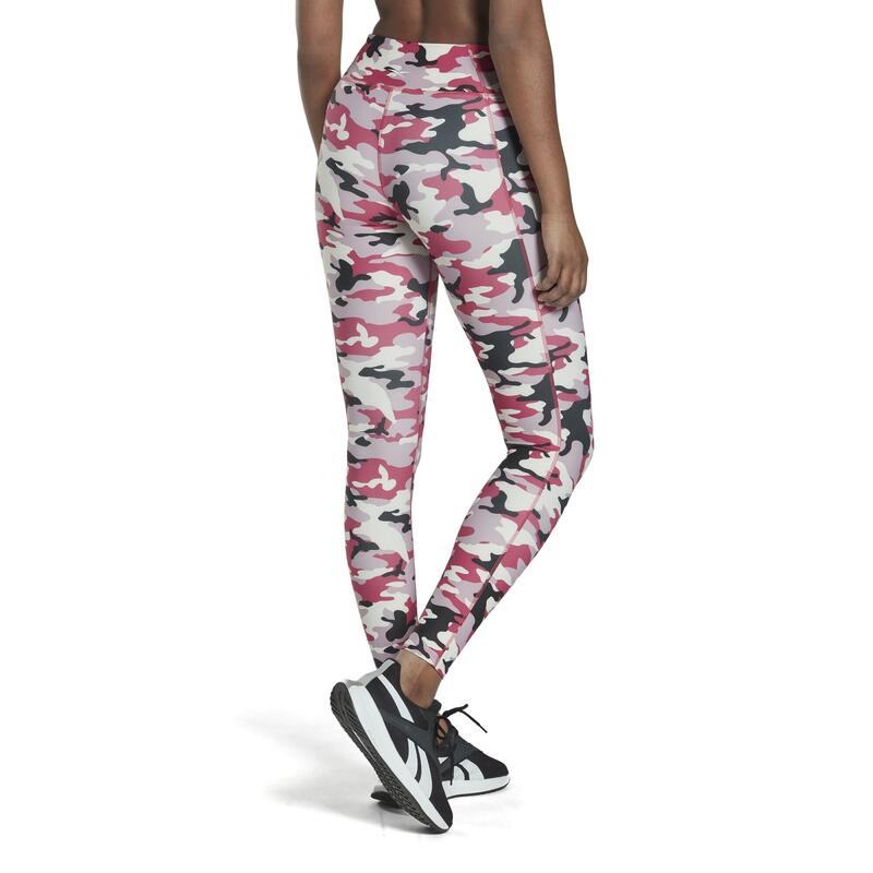 Mallas leggings estampados para mujer Reebok Lux Bold Camo Print