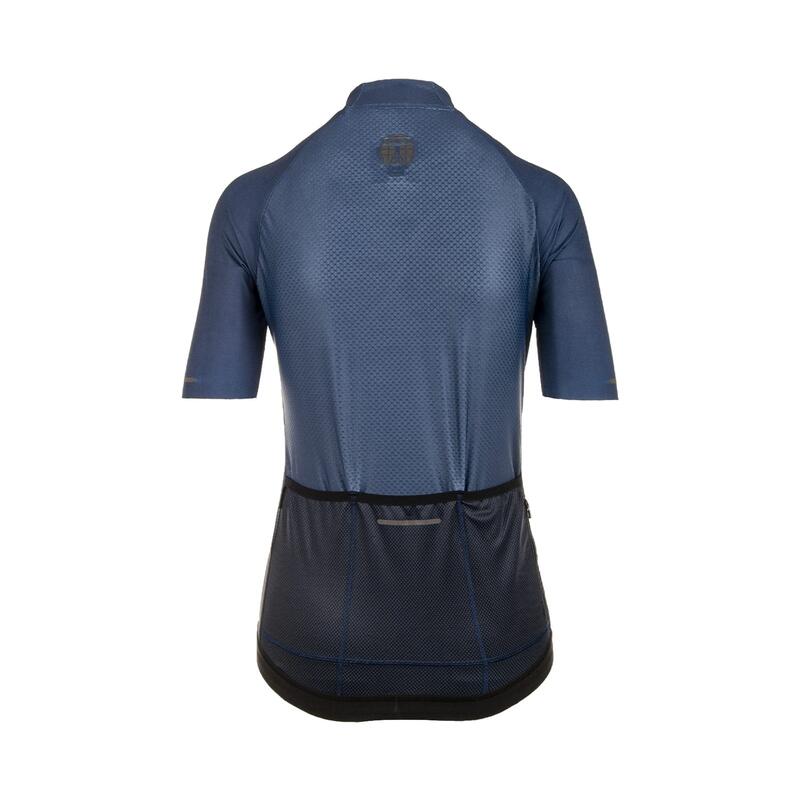 Maglia Ciclismo per Donna - Blu Marino - Sprinter Coldblack