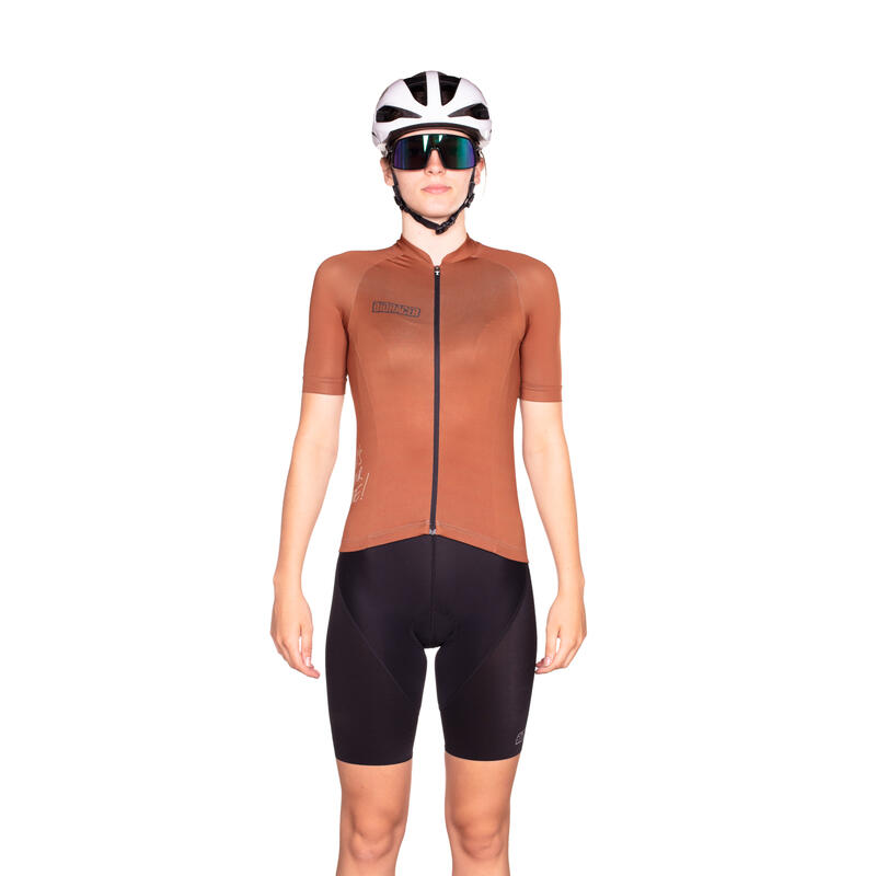 Maillot biodegradable mujer ciclismo Race Madison SIROKO Rojo