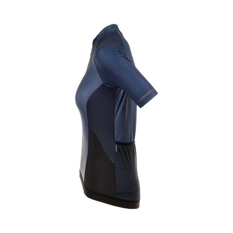 Radtrikot für Damen - Marineblau - Sprinter Coldblack