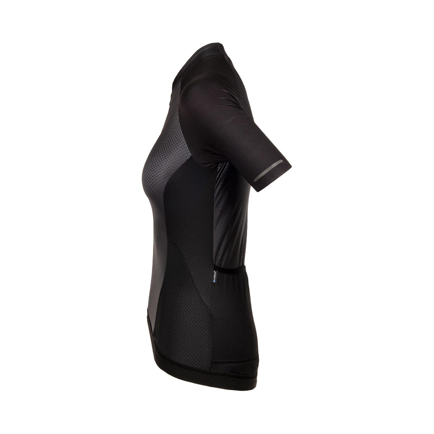 Maillot Ciclismo Transpirable Mujer - Sprinter Coldblack Negro 2/7