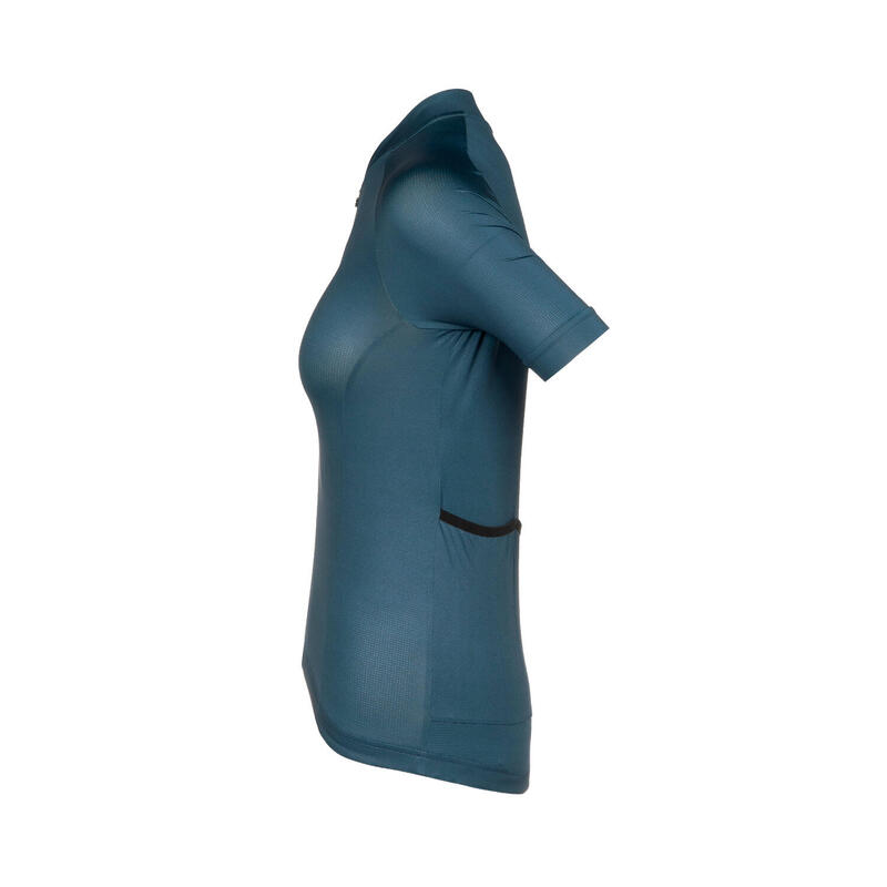 Radtrikot für Damen - Blau - Metalix