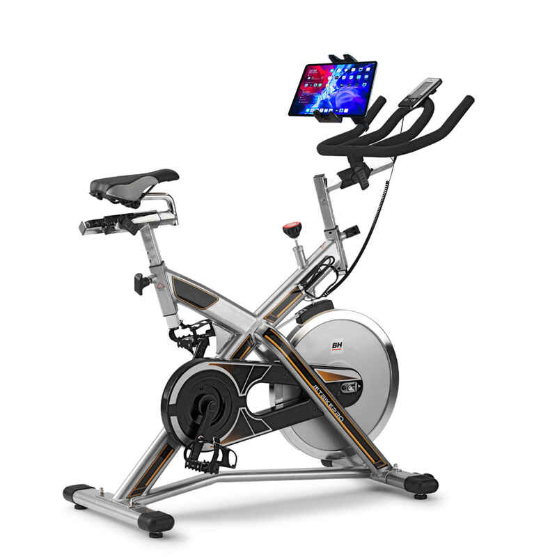 Indoor Bike MKT JET BIKE PRO H9162RFH + universaler Smartphone-/Tablet-Halter Media 1