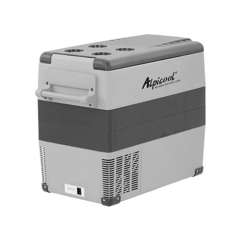 Glacière Portable avec Compresseur 12/230V Alpicool CF55 (Gèle -20ºC)