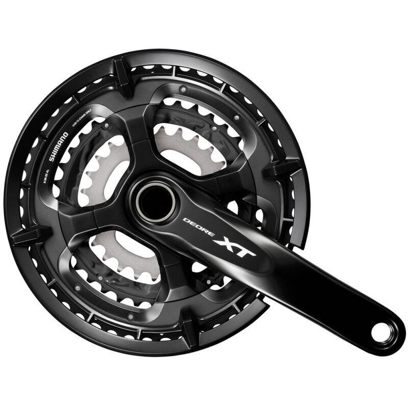 Crankset met as Shimano Deore XT FC-T8000 Hollowtech II 26 x 36 x 48 10 v