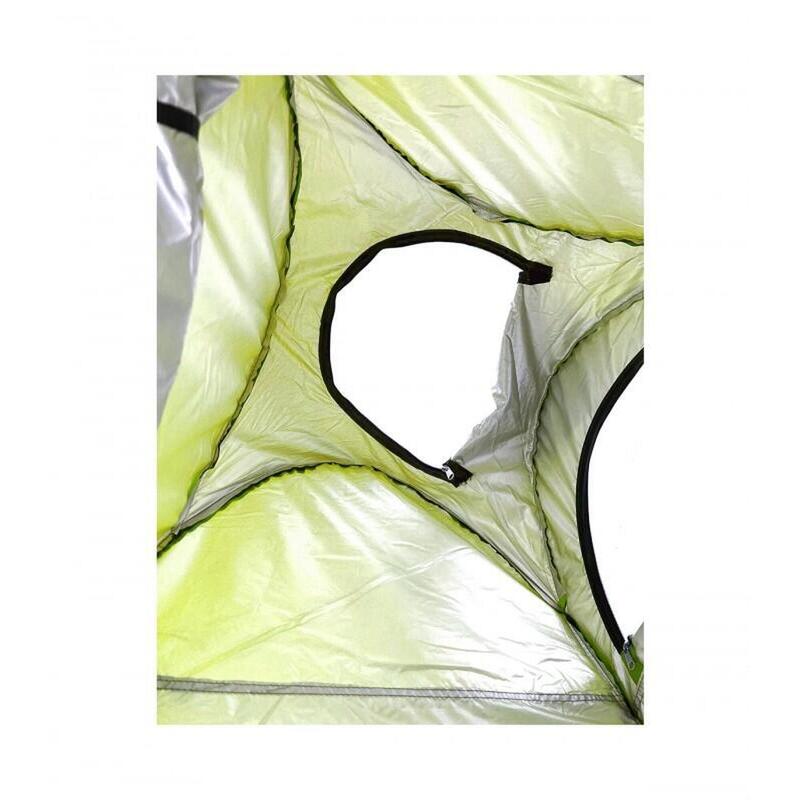 Tienda portátil ducha cambiador para playa, piscina o camping. 150x150x190 cm.