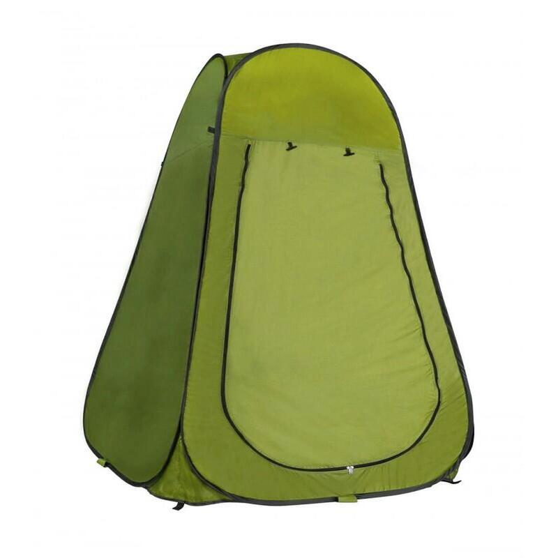 Tienda portátil ducha cambiador para playa, piscina o camping. 150x150x190 cm.