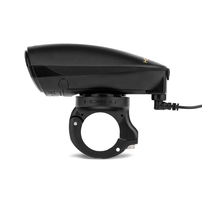 Timbre de bicicleta Hornit 140dB con soporte Garmin Style