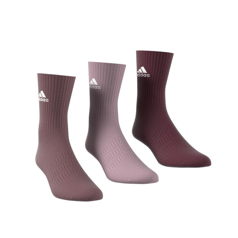 Lot de 3 paires de chaussettes mi-mollet rembourrées adidas