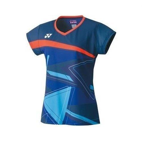 Yonex - T-shirt Femme Yonex 20521e - T-shirt Manches Courtes - Bleu - 36 Xs - Decathlon