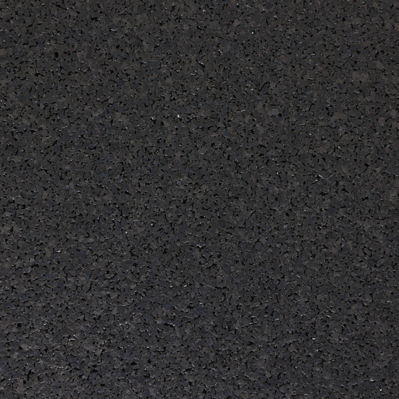 Carrelage sol sportif 100 x 100 cm - 11mm - Noir