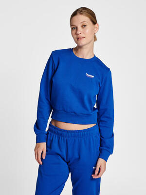 Kort dames sweatshirt hummel lgc shai