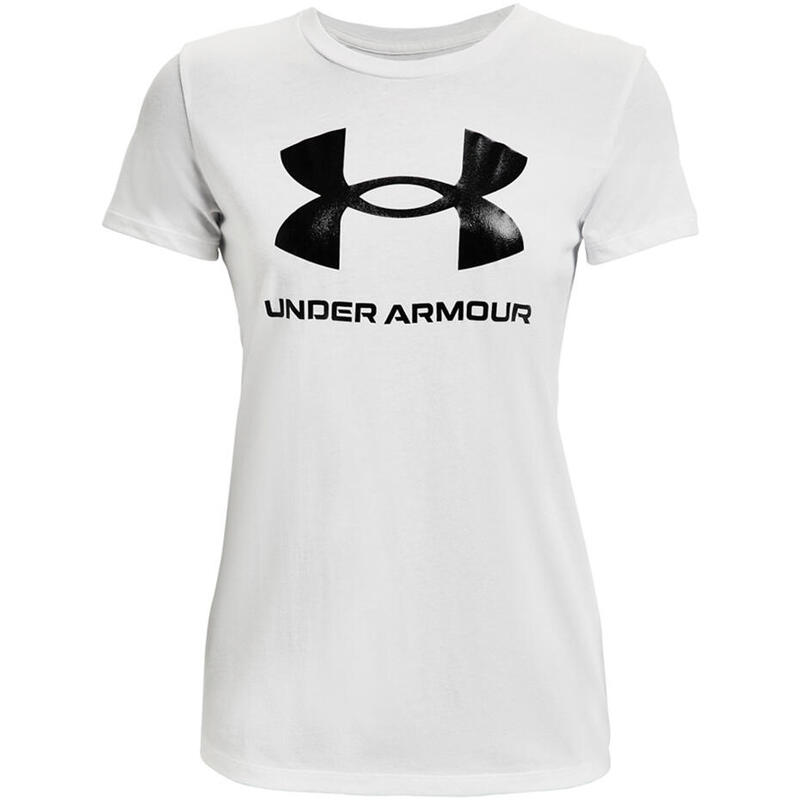 Koszulka damska Under Armour Live Sportstyle Graphic biała