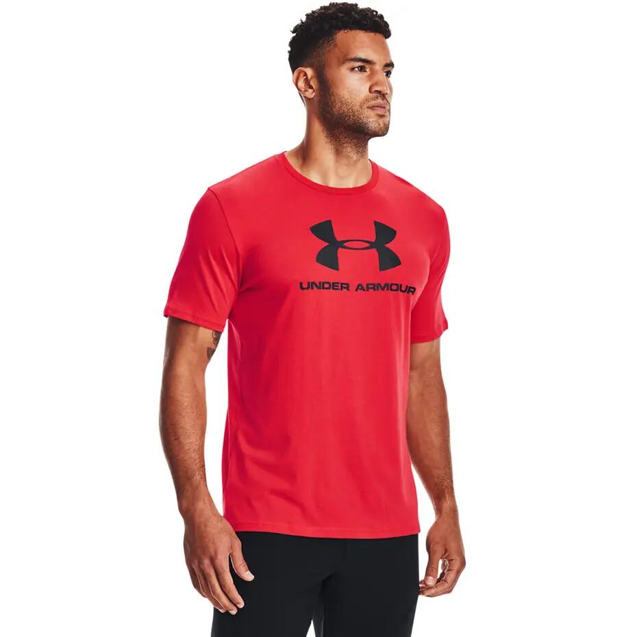 Koszulka fitness męska Under Armour Sportstyle Logo SS 4/6