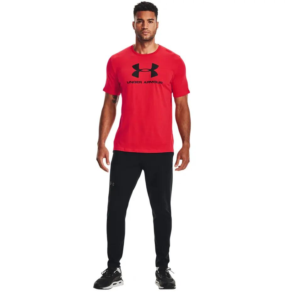 Koszulka fitness męska Under Armour Sportstyle Logo SS 3/6