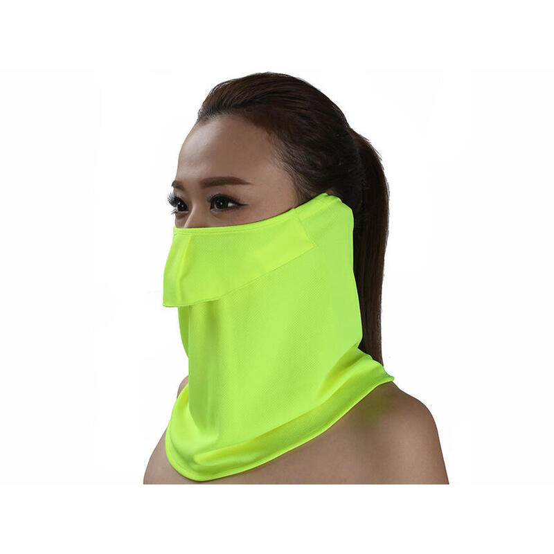 SGC GF-618 中性防UV/防曬護頸面罩 - 黃色