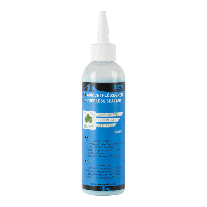 Tubeless Sealant M-Wave in hervulbaar flesje - 125ml