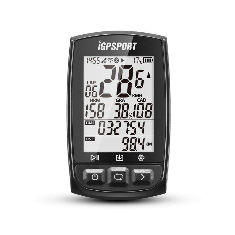 Compteur de vélo GPS iGPSport iGS50S et étui en silicone BH50 - set