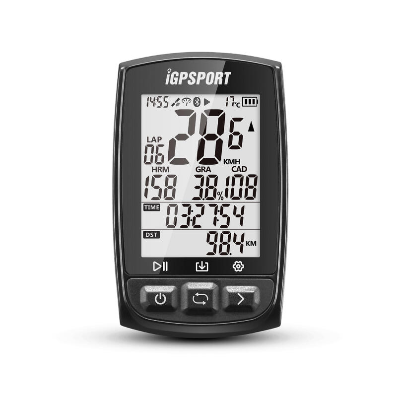 Computador iGPSport iGS50S GPS para bicicleta e caixa de silicone BH50 - set