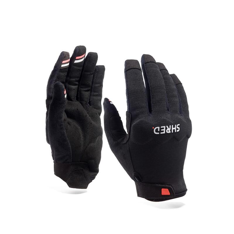 Mountain Bike Protective Gloves - Lite Black