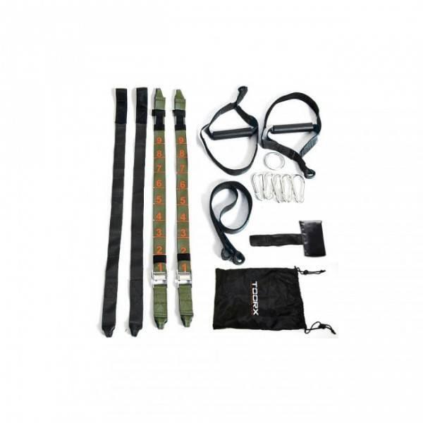 Sangles de suspension FST-DOUBLE - avec accessoires et sac de rangement