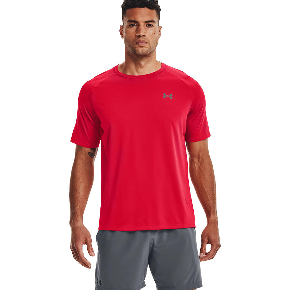 Heren Tech 2.0 TShirt (Rood) 3/7