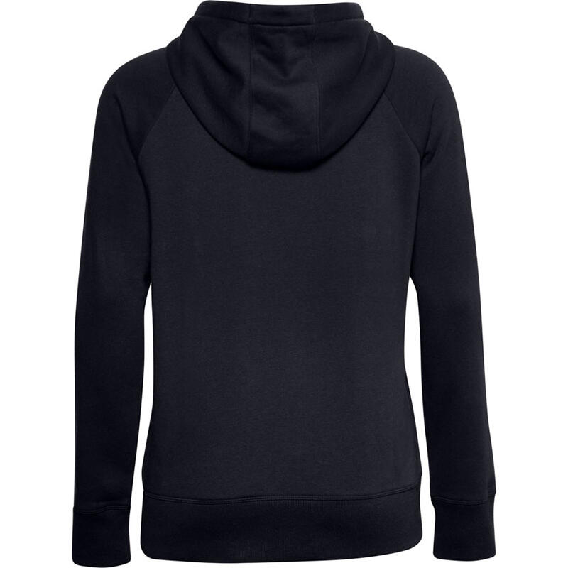 Bluza damska Under Armour Rival Fleece Logo Hoodie głęboka czerń