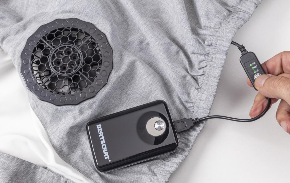 Verkoelend vest met ventilatoren 3/5