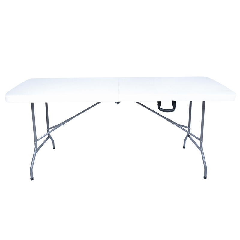 Table de camping pliante portable pliable légère extérieur bbq 180 cm