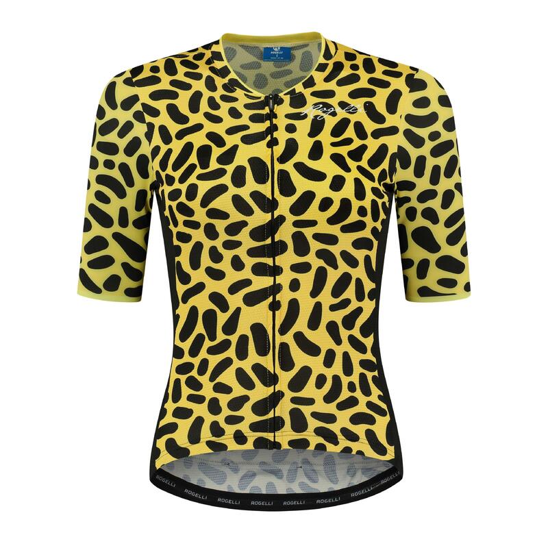 Maillot Manches Courtes Velo Femme - Abstract