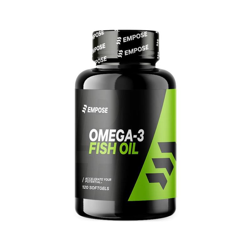 Oméga-3 / Capsules d'huile de poisson - Acides gras essentiels - 120 capsules