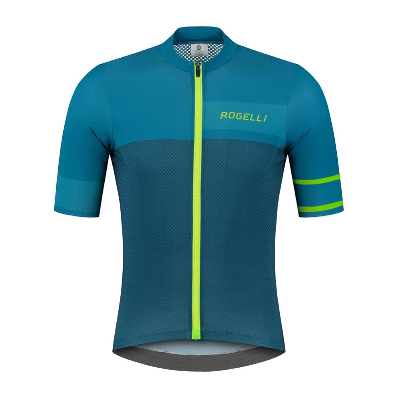 Maillot Manches Courtes Velo Homme - Block