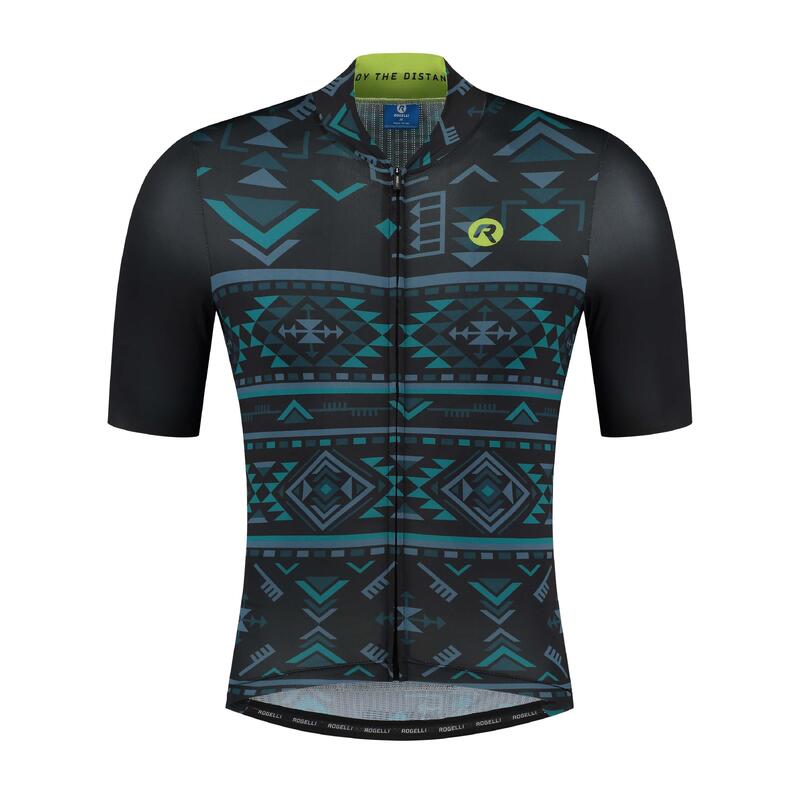 Maillot Manches Courtes Velo Homme - Aztec