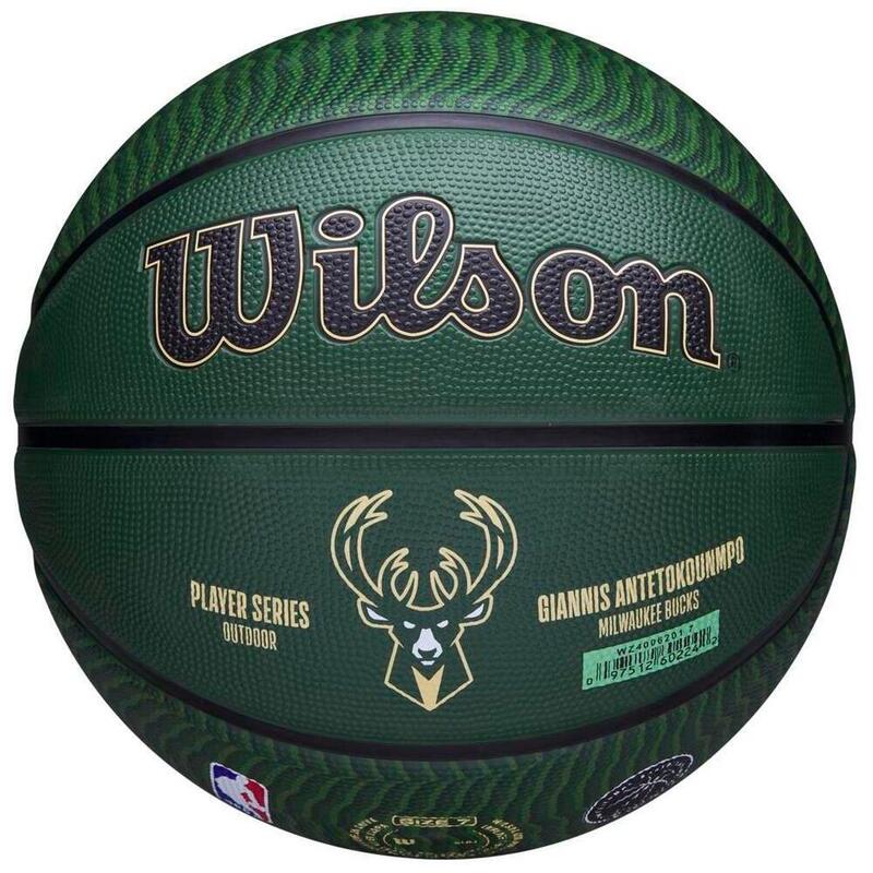 Kosárlabda Wilson NBA Player Icon Giannis Antetokounmpo Outdoor Ball, 7-es méret