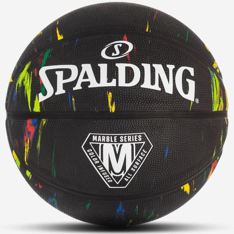 Bola de Basquetebol Marble Black Spalding