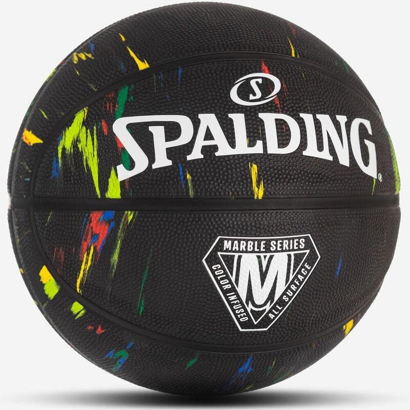 Bola de Basquetebol Marble Black Spalding