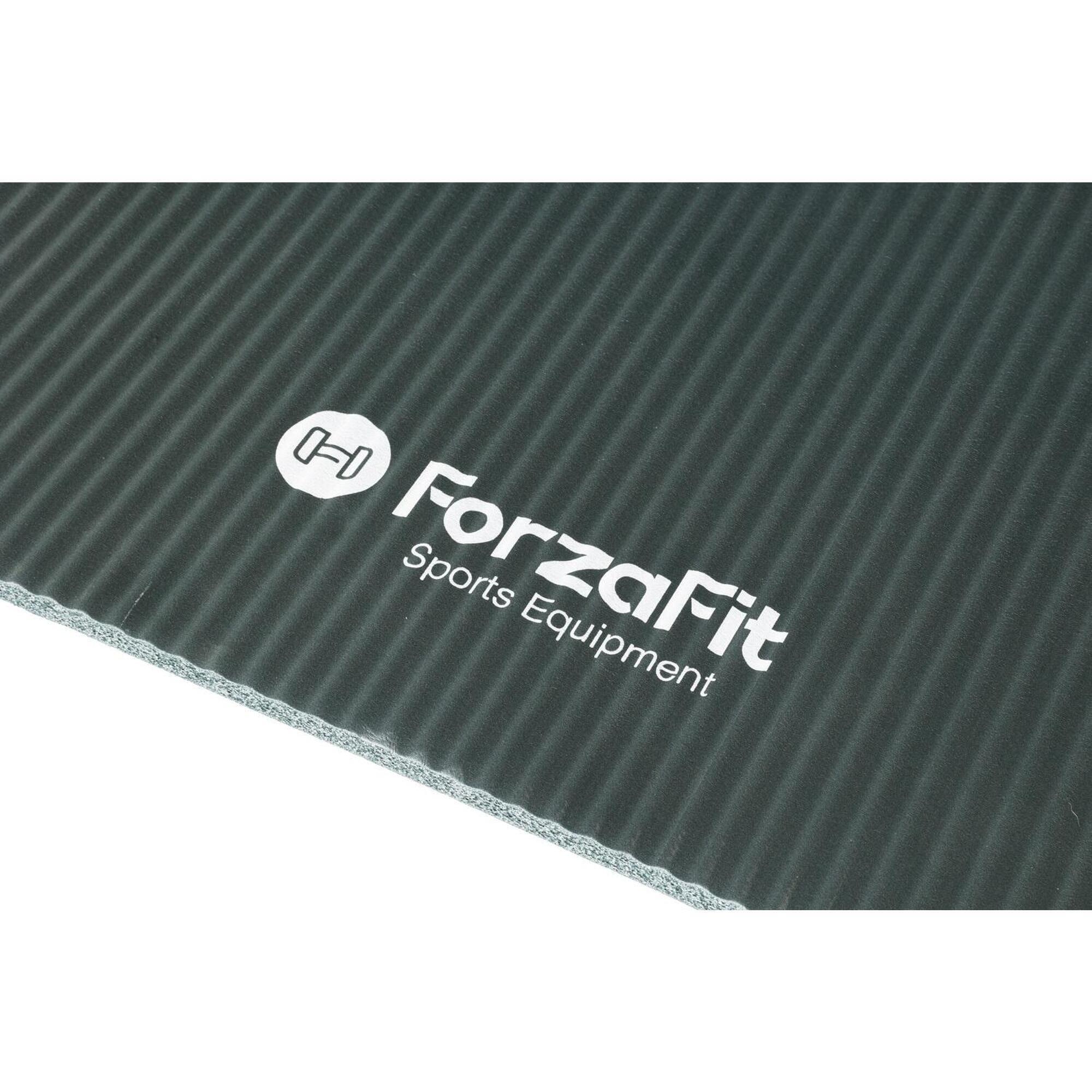 Yogamatte - Fitnessmatte - Grau - Extra dick 12 mm 183 x 61 cm 5/5