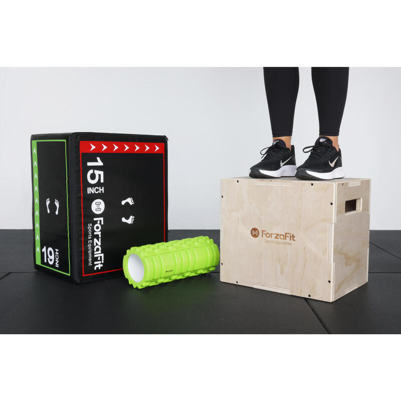 Cutie de antrenament IVOL Crossfit Plio - 31 x 40 x 50 cm - Negru