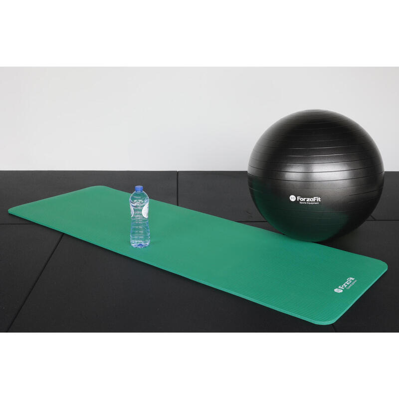 IVOL Fitness Ball - Gymball - 65 cm - Incl. escarpin - Noir