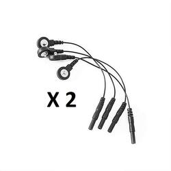 Sport-Elec 8 Cables snap/2mm Prendas Electroestimulacion muscular
