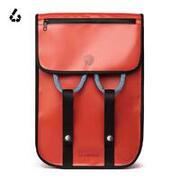 ZAINO URBANO UPCYCLED 18L - GRAVELOT ROSSO