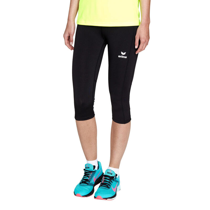 Pantaloni de alergare cropped Erima Performance negri
