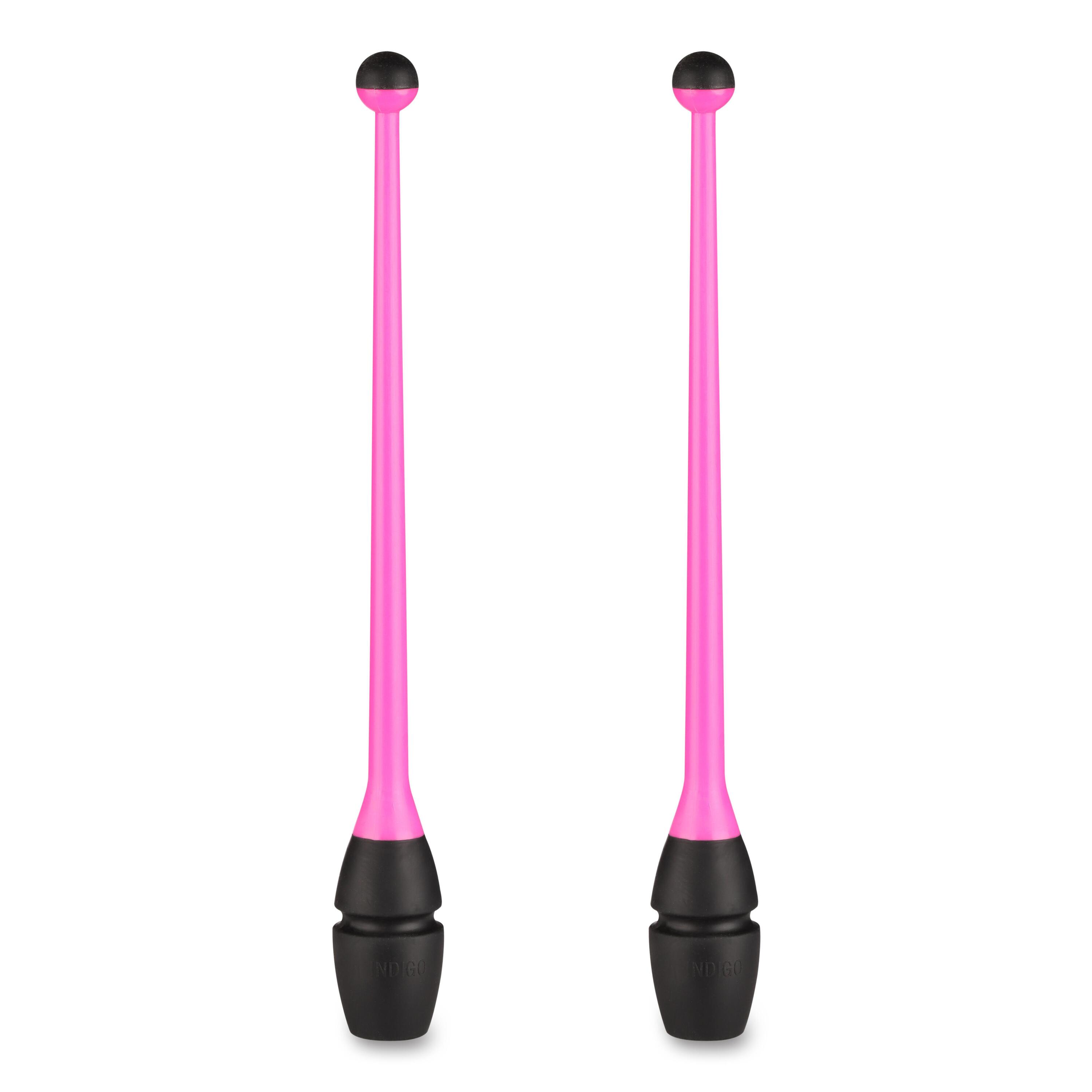 INDIGO SPORTS Mazas Engarzables de Tecnocaucho INDIGO 45cm Rosa- Negro