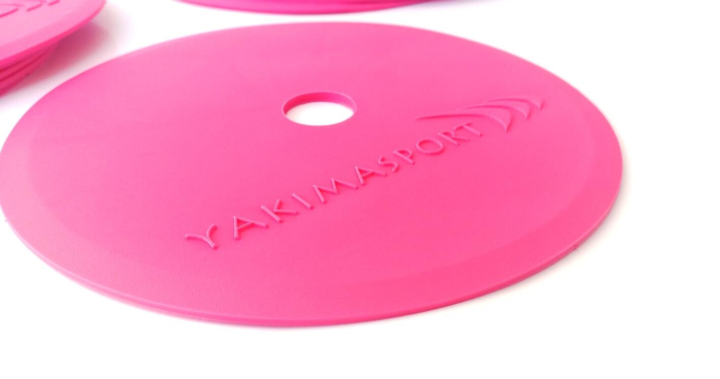 Yakima Sport - Lot de 10 balises de terrain plates en caoutchouc 2/2